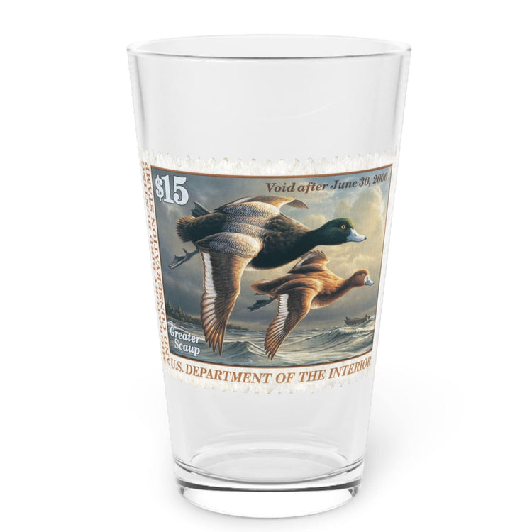 Official 1999-2000 Federal Duck Stamp - Pint Glass