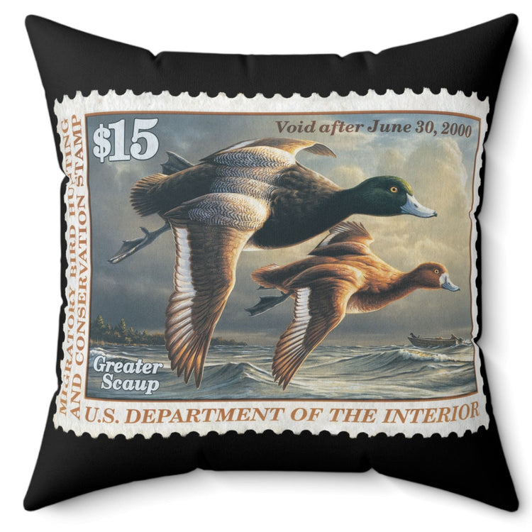 Official 1999-2000 Federal Duck Stamp - Black Pillow