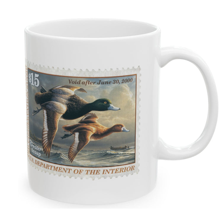 Official 1999-2000 Federal Duck Stamp - White Mug