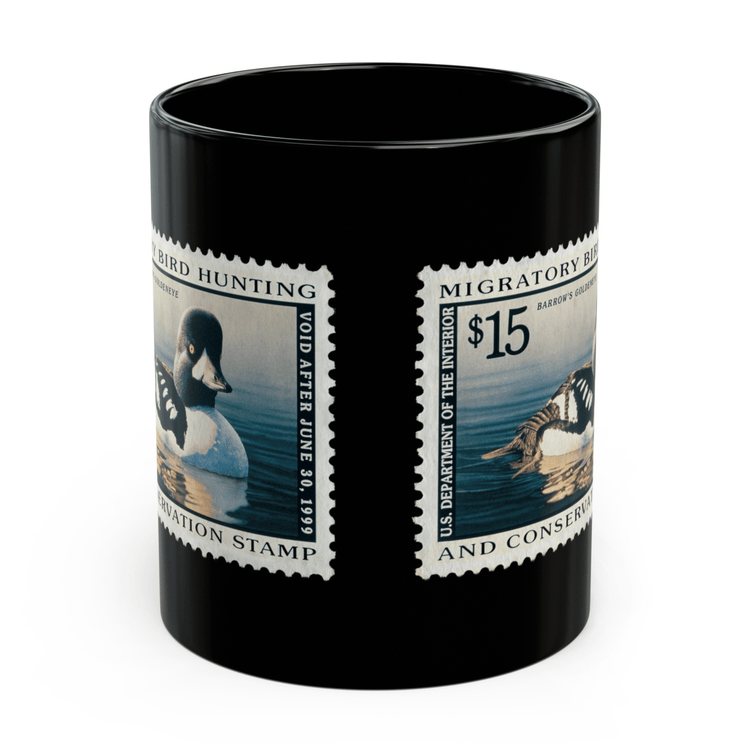 Official 1998-1999 Federal Duck Stamp - Black Mug