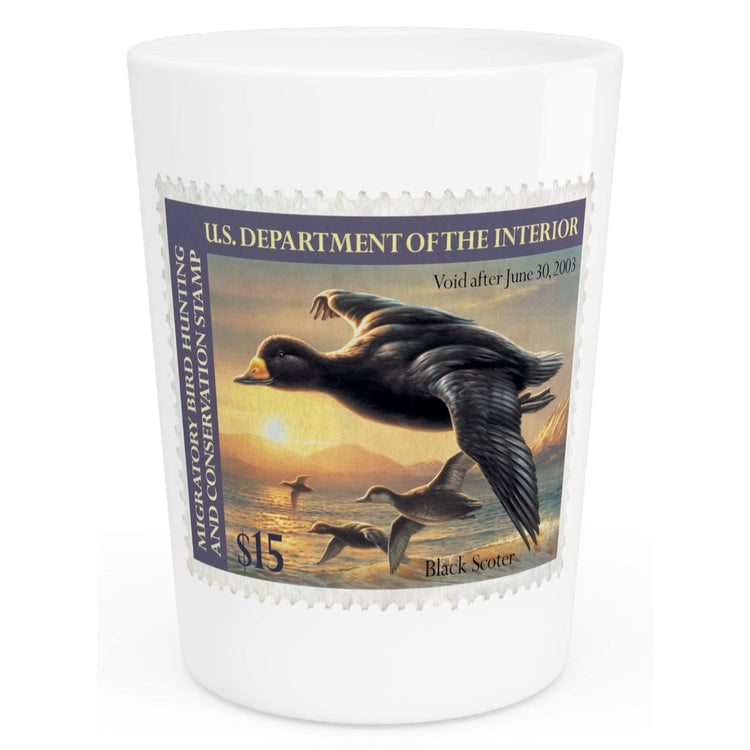 Official 2002-2003 Federal Duck Stamp - Shot Glass