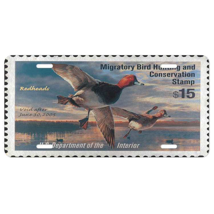 Official 2004 - 2005 Federal Duck Stamp - License Plate