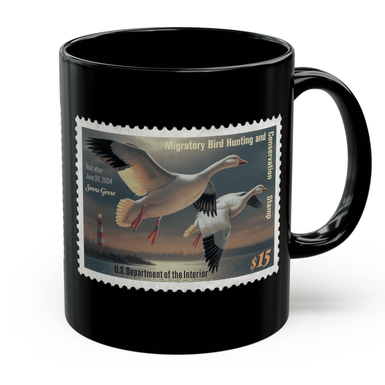 Official 2003-2004 Federal Duck Stamp - Black Mug