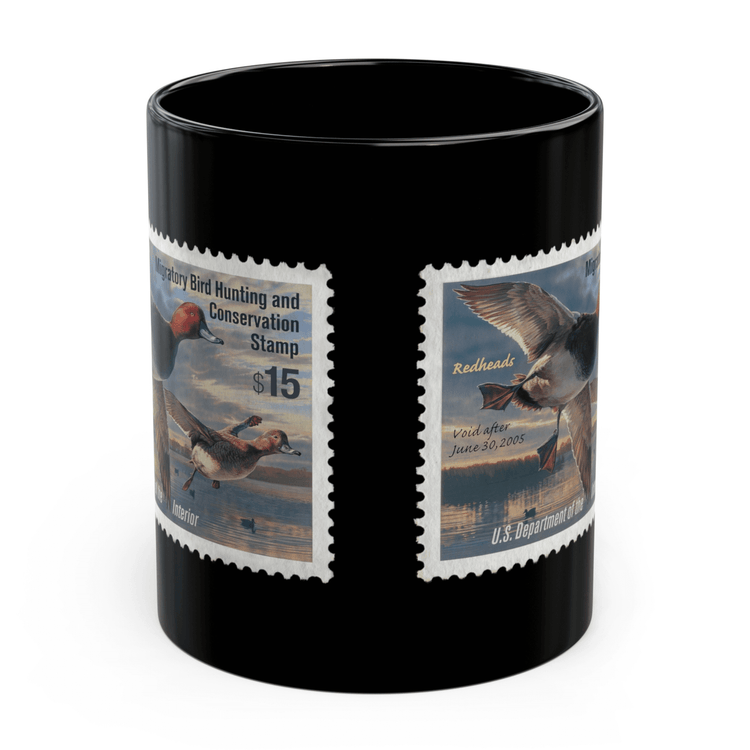 Official 2004-2005 Federal Duck Stamp - Black Mug