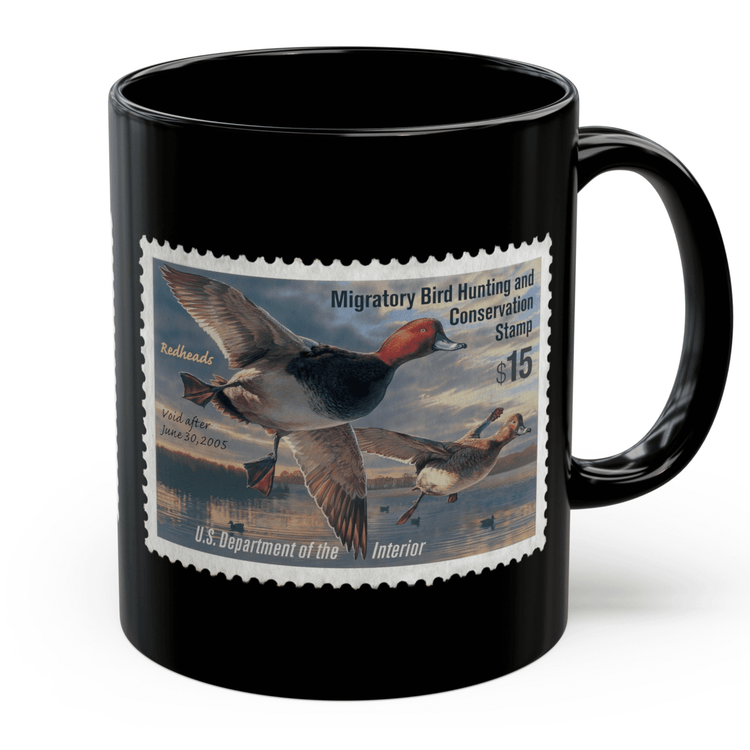 Official 2004-2005 Federal Duck Stamp - Black Mug