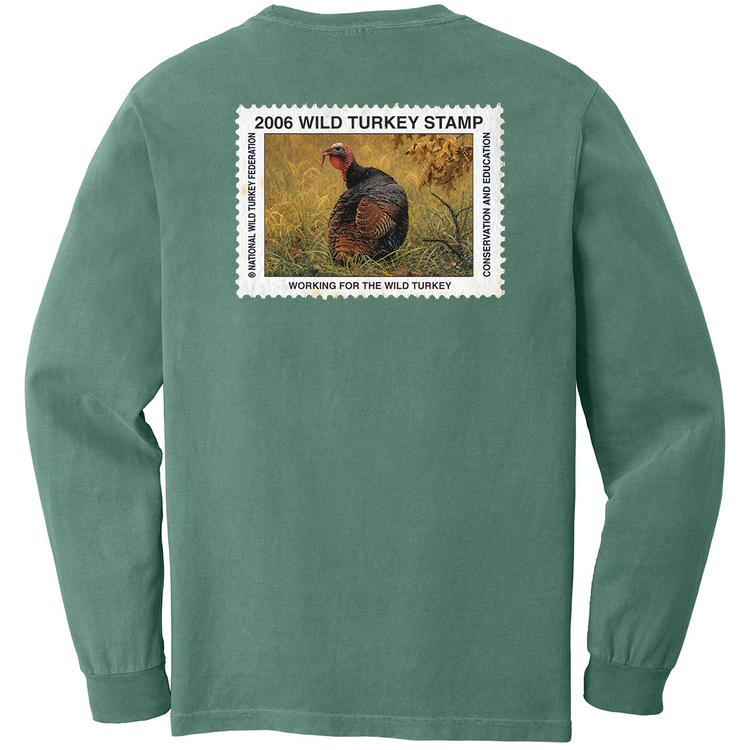 2006 turkey Stamp Long Sleeve Tee