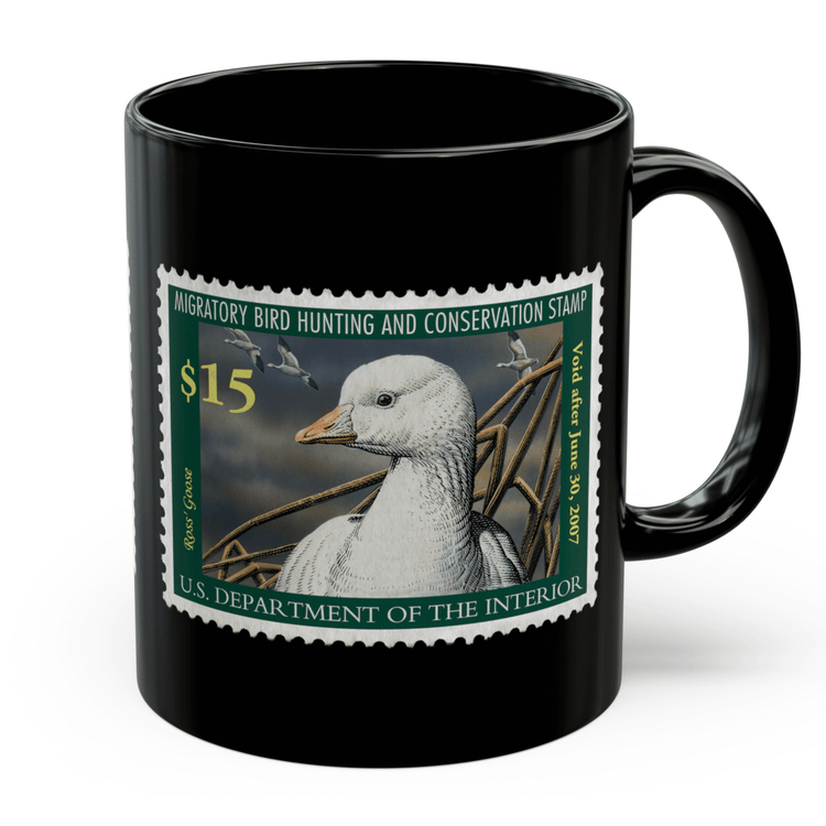 Official 2006-2007 Federal Duck Stamp - Black Mug