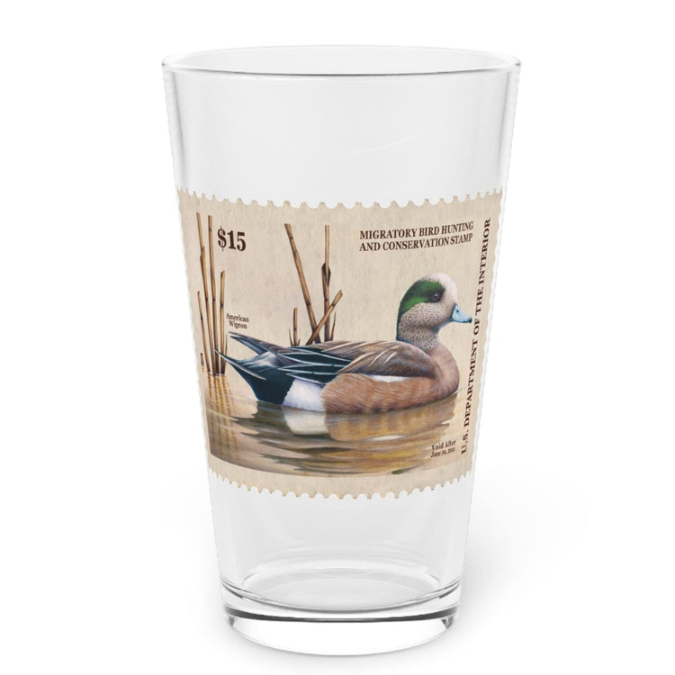 Official 2010-2011 Federal Duck Stamp - Pint Glass