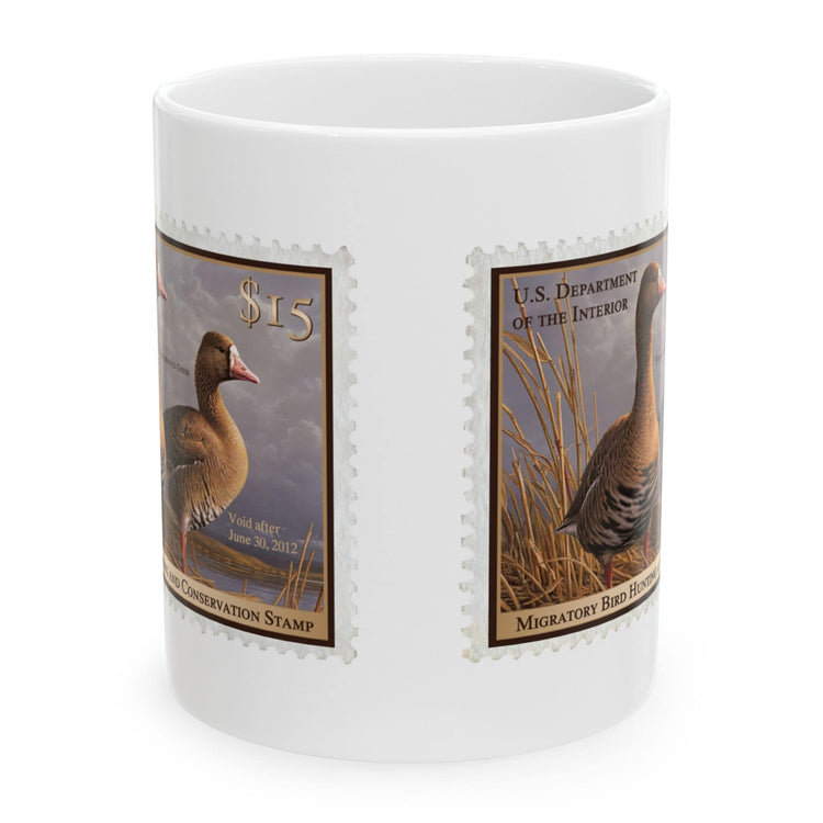 Official 2011-2012 Federal Duck Stamp - White Mug