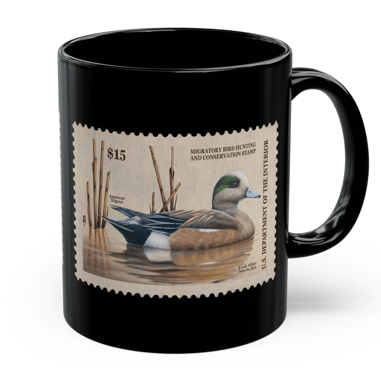 Official 2010-2011 Federal Duck Stamp - Black Mug