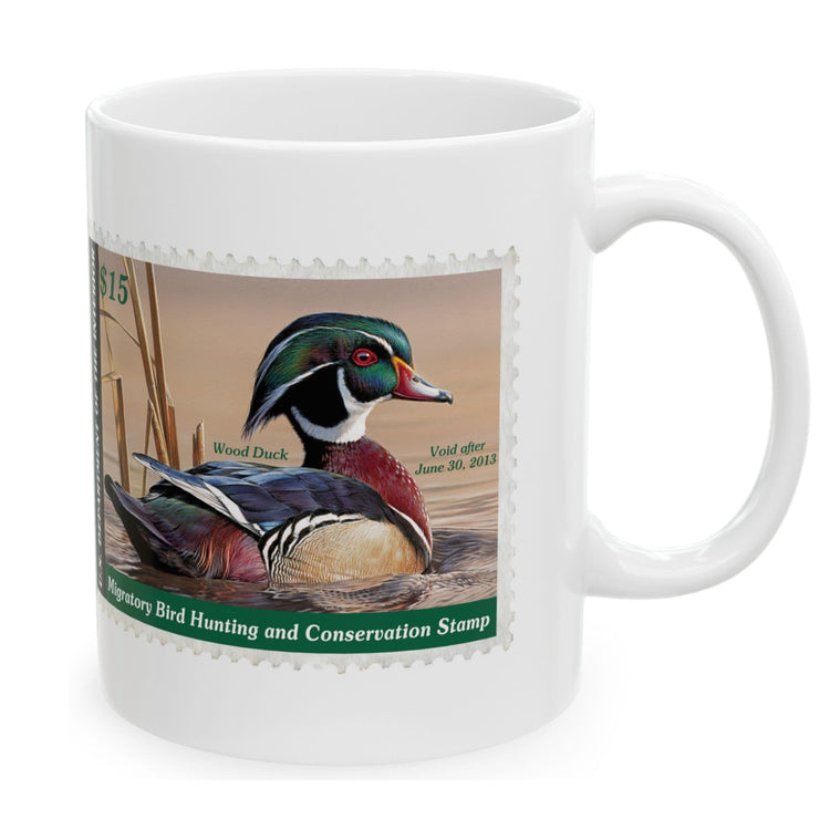 Official 2012-2013 Federal Duck Stamp - White Mug