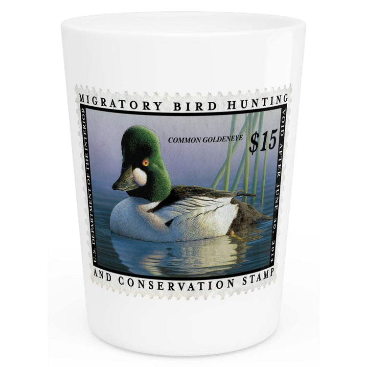 Official 2013-2014 Federal Duck Stamp - Shot Glass