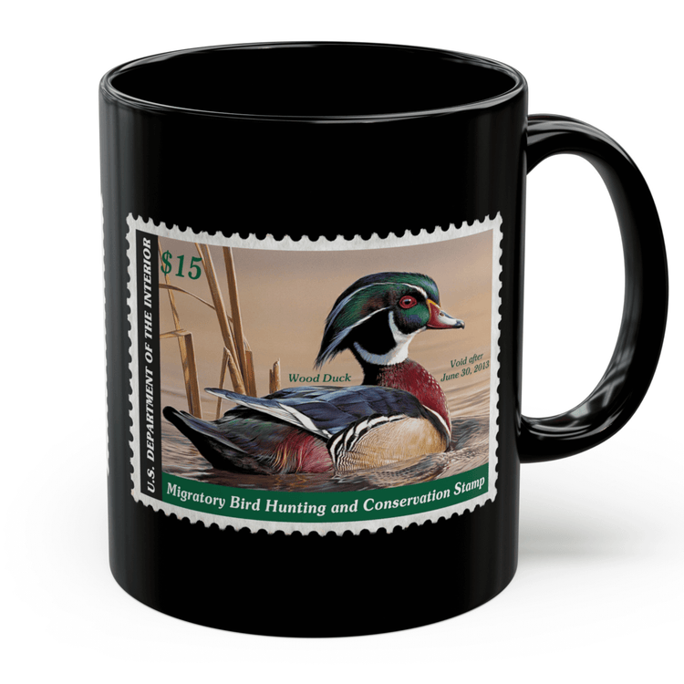 Official 2012-2013 Federal Duck Stamp - Black Mug