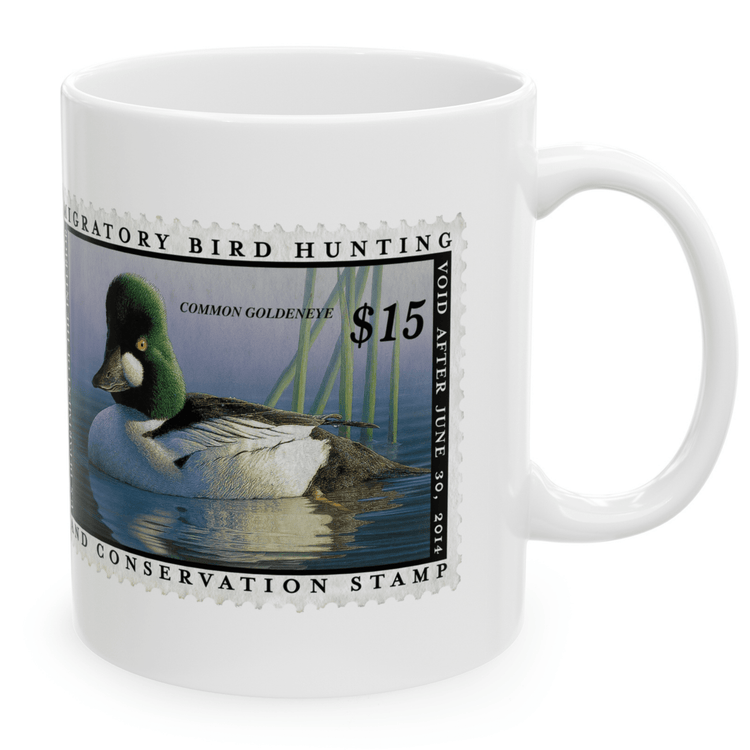 Official 2013-2014 Federal Duck Stamp - White Mug