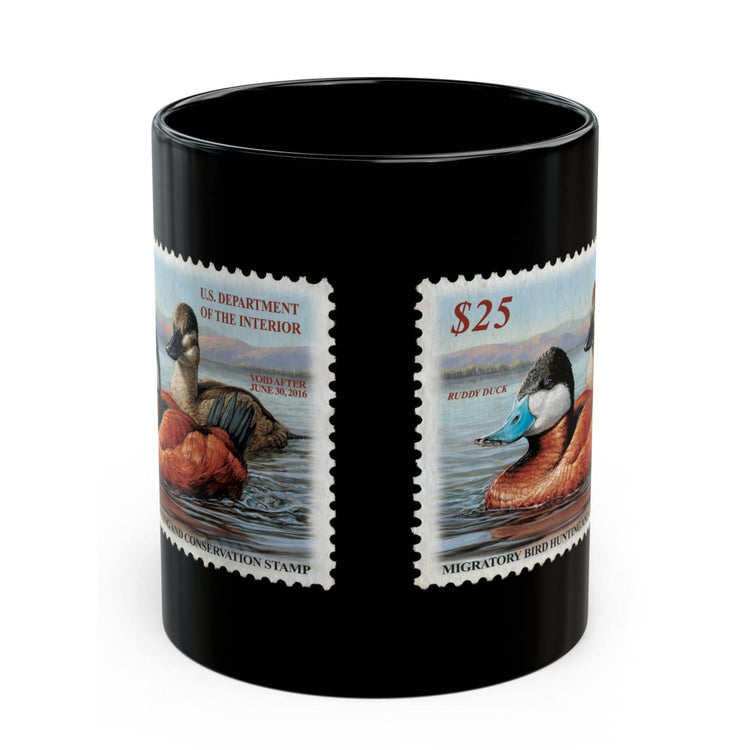 Official 2015-2016 Federal Duck Stamp - Black Mug