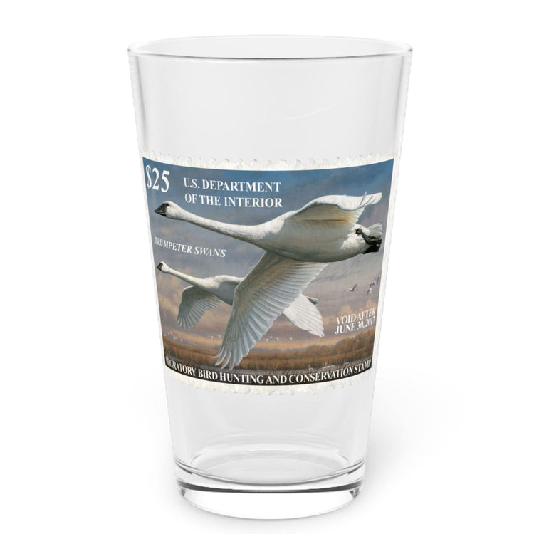 Official 2016-2017 Federal Duck Stamp - Pint Glass