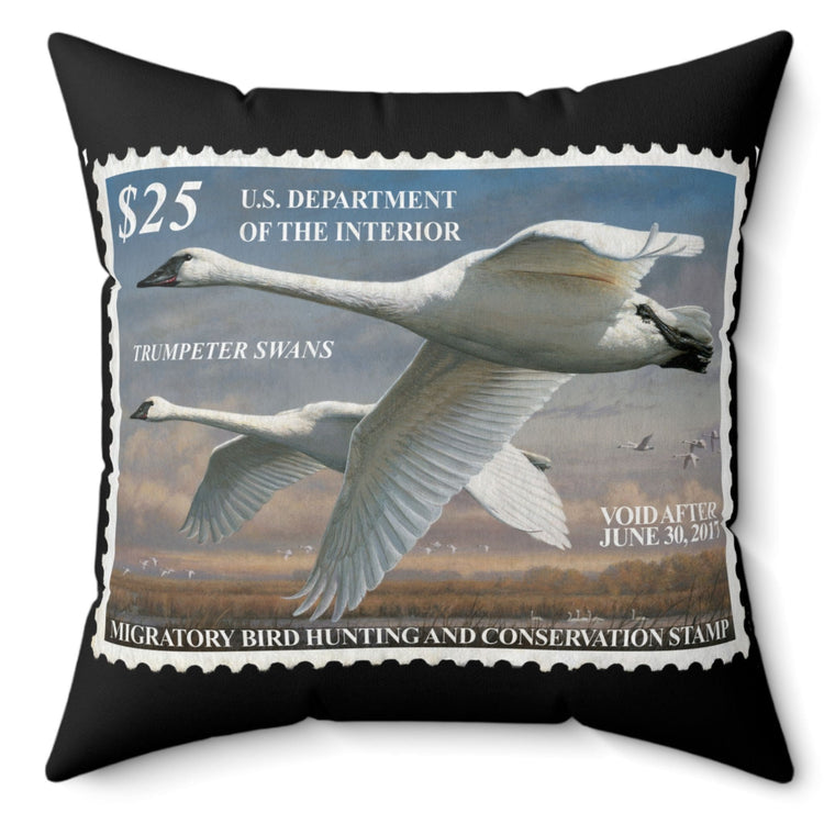 Official 2016-2017 Federal Duck Stamp - Black Pillow