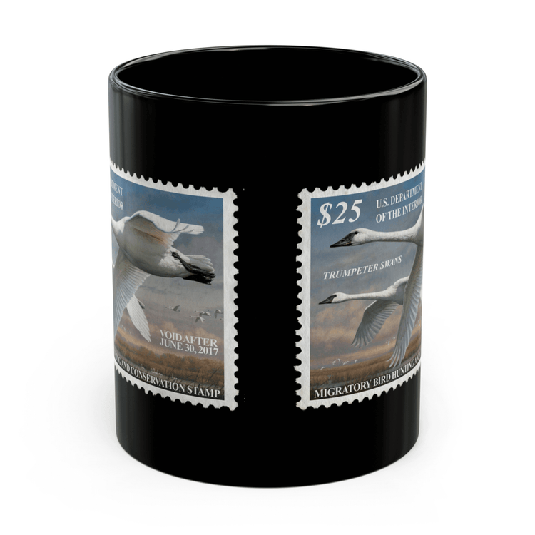 Official 2016-2017 Federal Duck Stamp - Black Mug