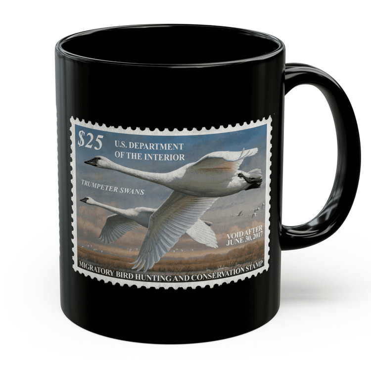 Official 2016-2017 Federal Duck Stamp - Black Mug