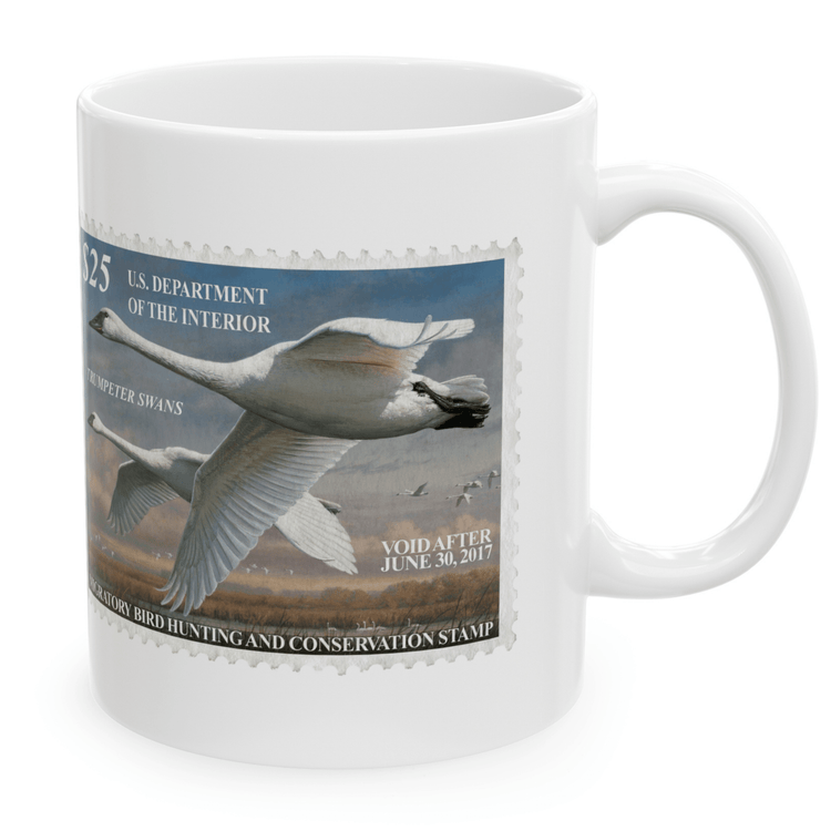 Official 2016-2017 Federal Duck Stamp - White Mug