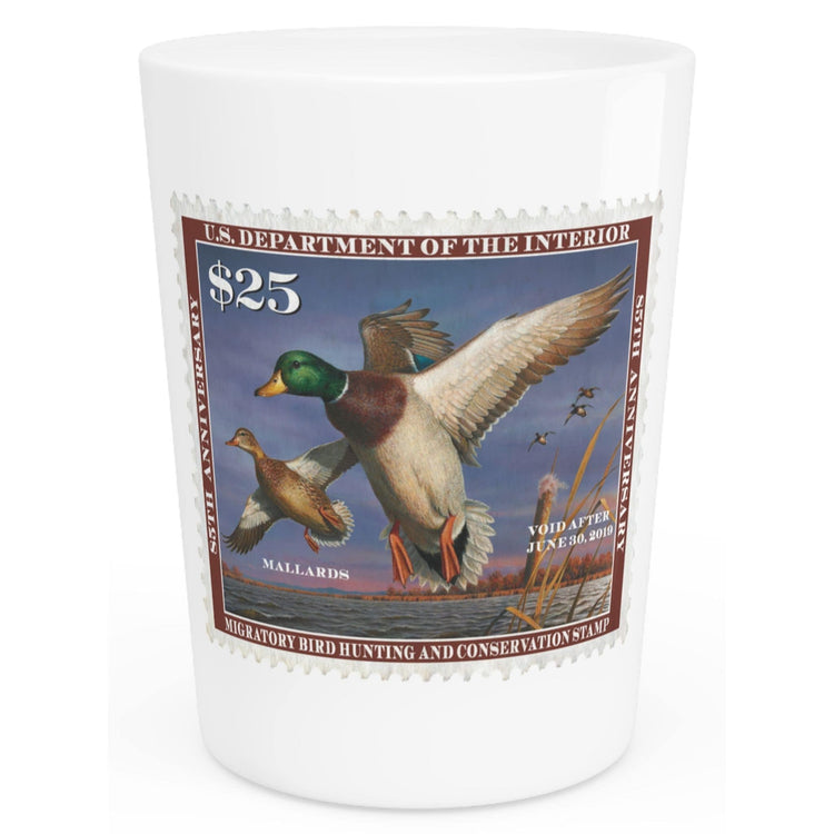 Official 2018-2019 Federal Duck Stamp - Shot Glass