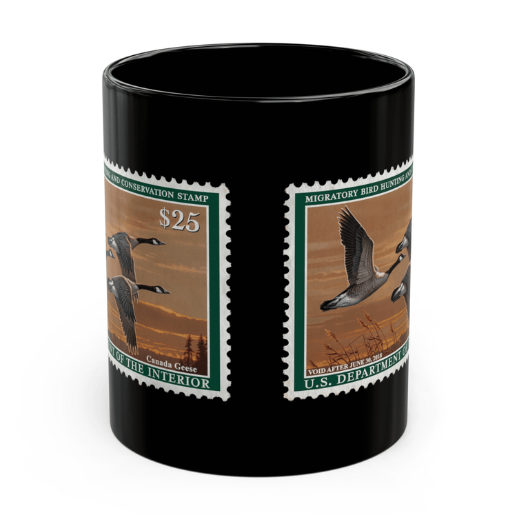 Official 2017-2018 Federal Duck Stamp - Black Mug