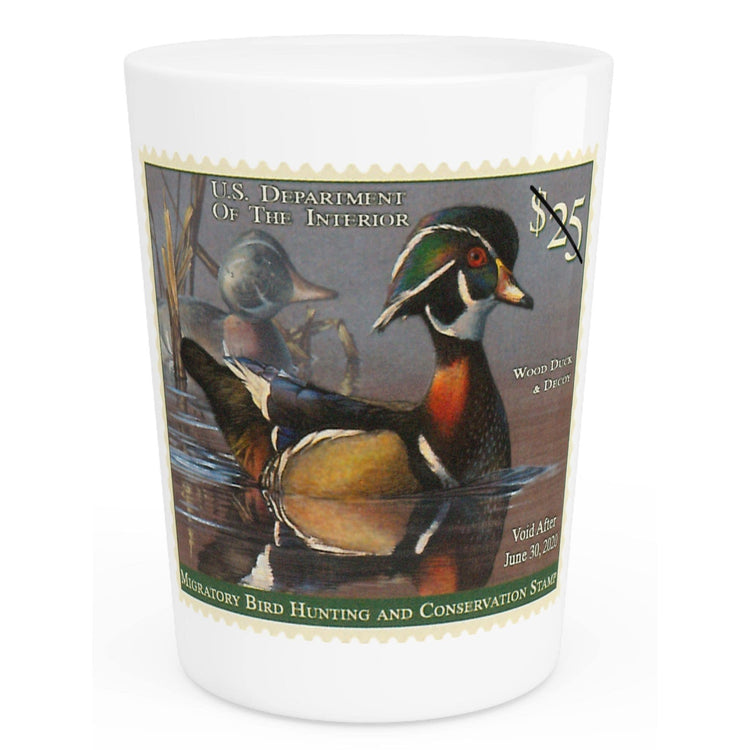 Official 2019-2020 Federal Duck Stamp - Shot Glass