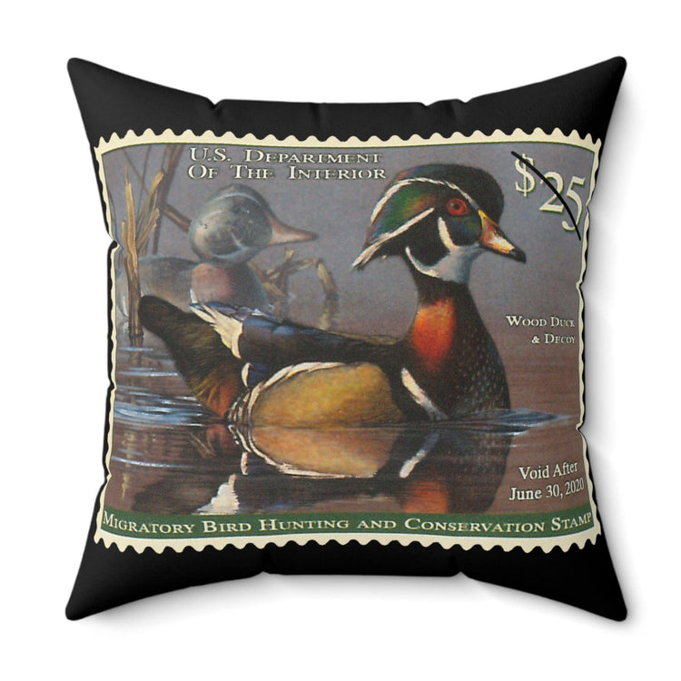 Official 2019-2020 Federal Duck Stamp - Black Pillow