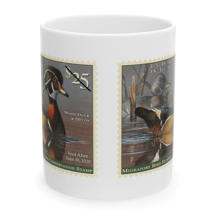 Official 2019-2020 Federal Duck Stamp - White Mug