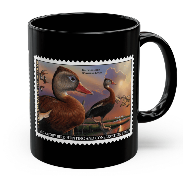 Official 2020-2021 Federal Duck Stamp - Black Mug