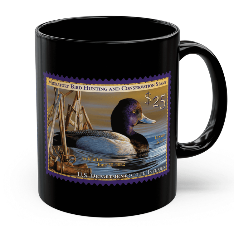 Official 2021-2022 Federal Duck Stamp - Black Mug