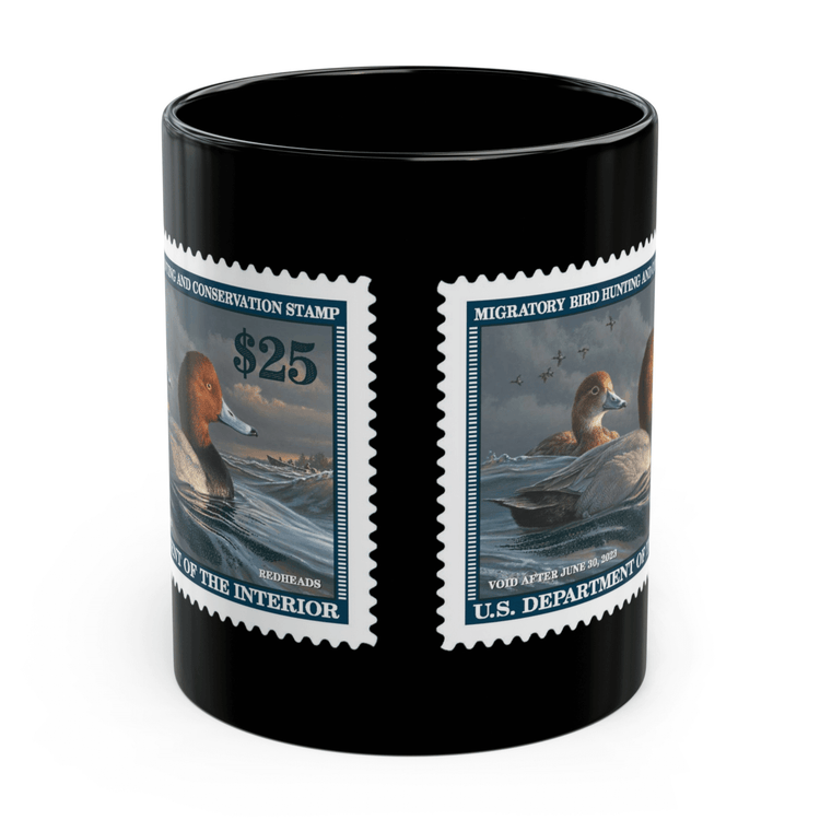 Official 2022-2023 Federal Duck Stamp - Black Mug