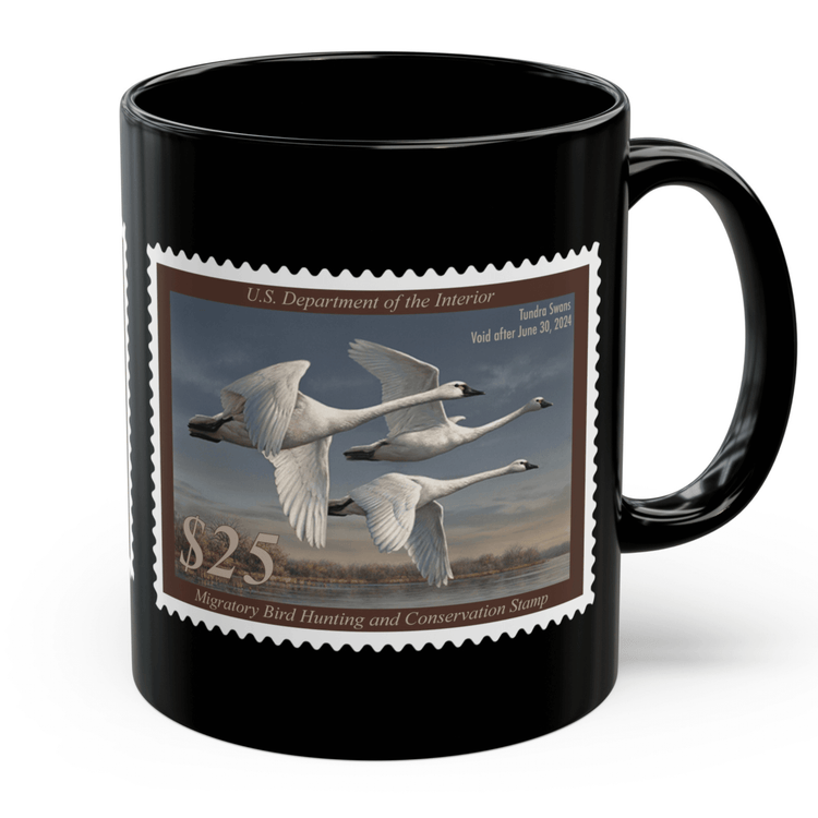 Official 2023-2024 Federal Duck Stamp - Black Mug