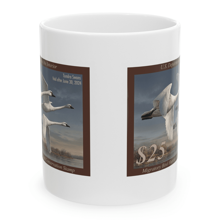 Official 2023-2024 Federal Duck Stamp - White Mug