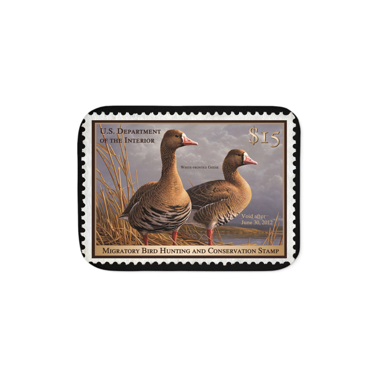 Official 2011-2012 Federal Duck Stamp - Sherpa Blanket