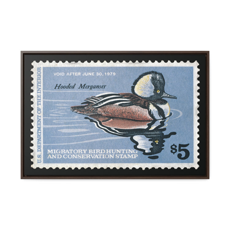 Official 1978 - 1979 Federal Duck Stamp - Canvas Sign