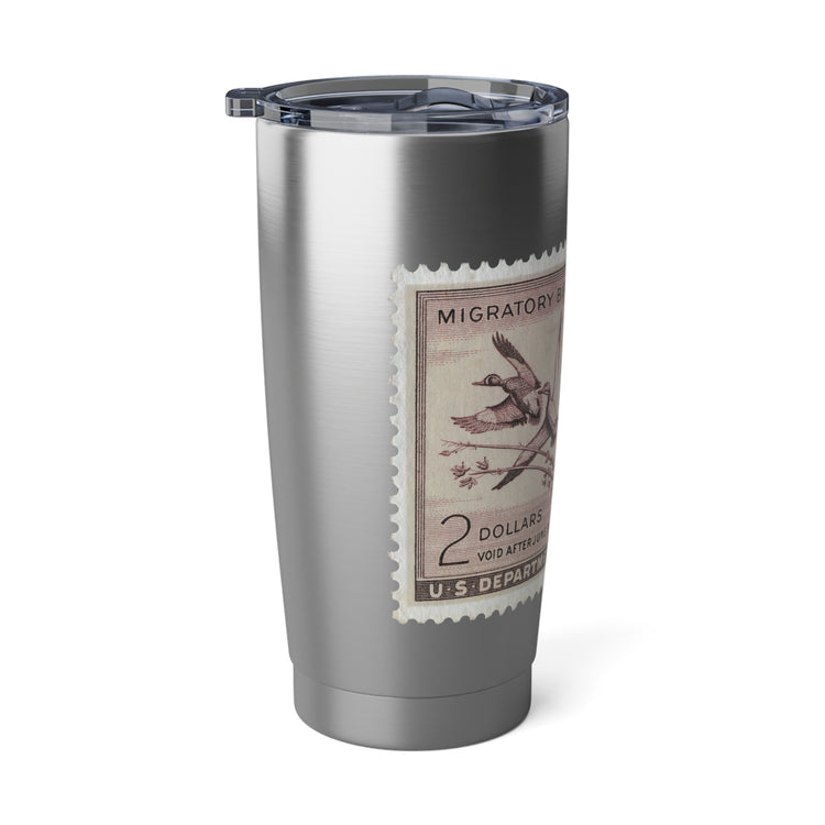 Official 1953-1954 Federal Duck Stamp - Stainless Steel Tumbler