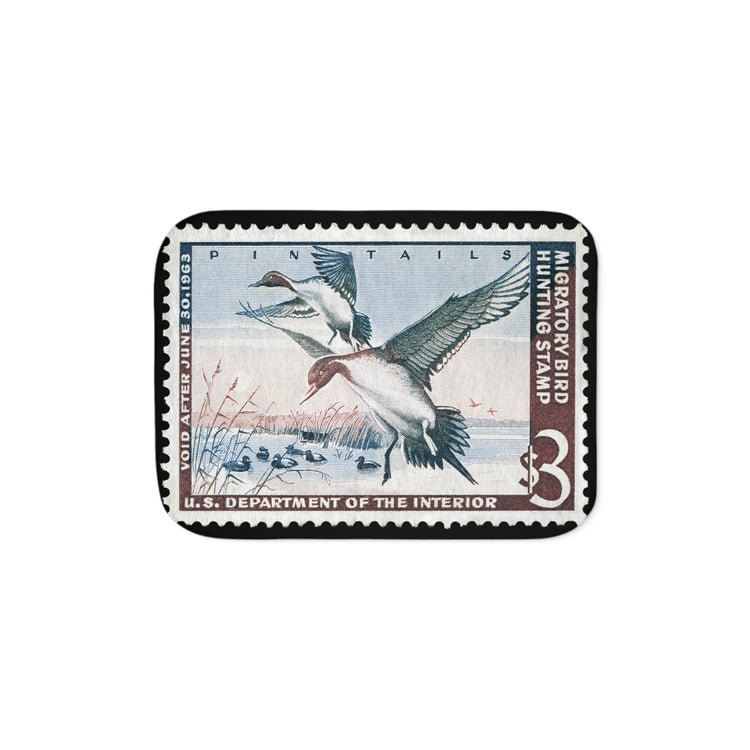 Official 1962-1963 Federal Duck Stamp - Sherpa Blanket