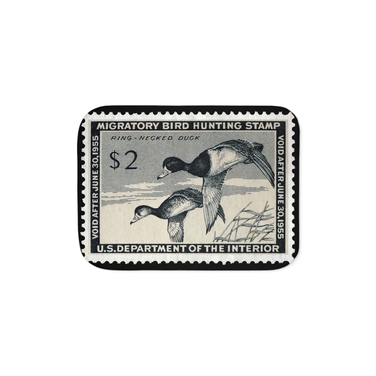 Official 1954-1955 Federal Duck Stamp - Sherpa Blanket