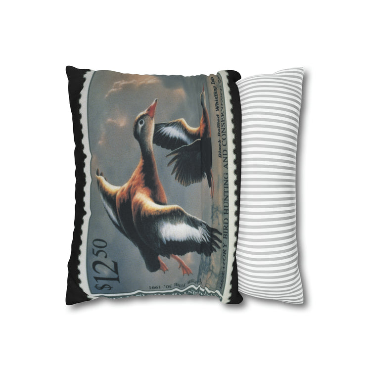 Official 1990-1991 Federal Duck Stamp - Zippered Pillow Cover