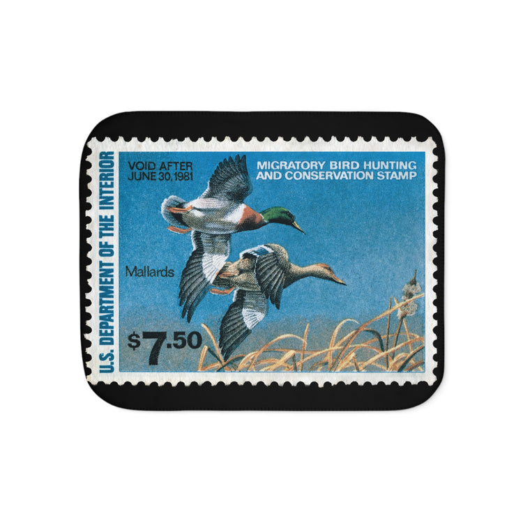 Official 1980-1981 Federal Duck Stamp - Sherpa Blanket