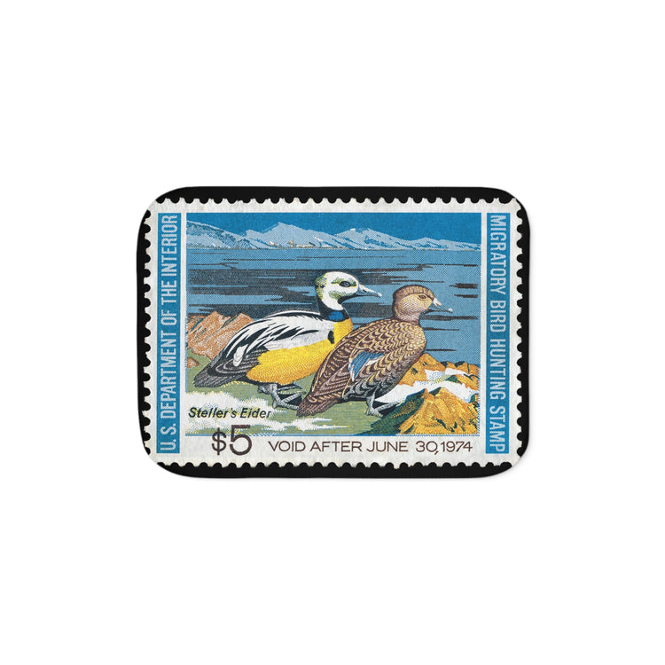 Official 1973-1974 Federal Duck Stamp - Sherpa Blanket