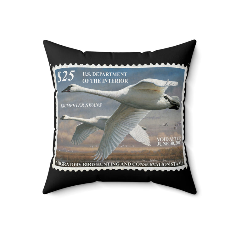 Official 2016-2017 Federal Duck Stamp - Black Pillow