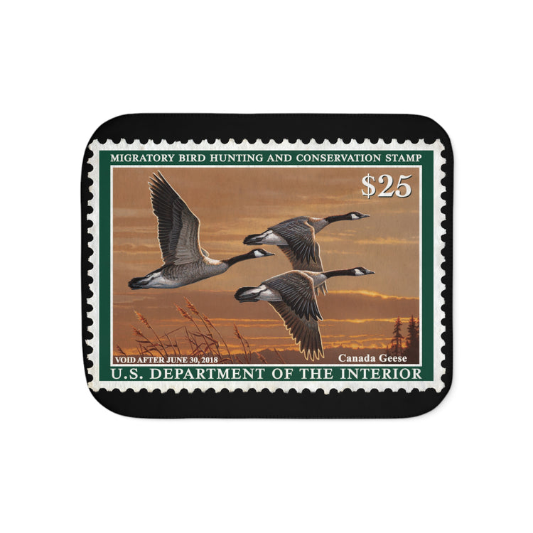 Official 2017-2018 Federal Duck Stamp - Sherpa Blanket