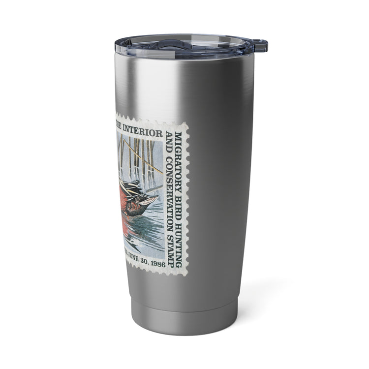 Official 1985-1986 Federal Duck Stamp - Stainless Steel Tumbler