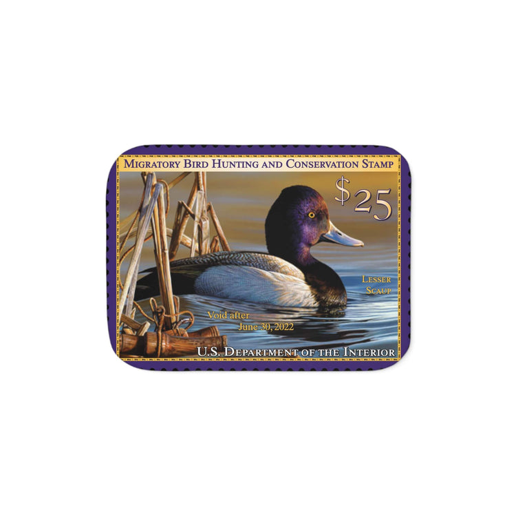 Official 2021-2022 Federal Duck Stamp - Sherpa Blanket