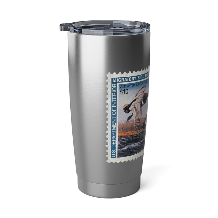 Official 1987-1988 Federal Duck Stamp - Stainless Steel Tumbler