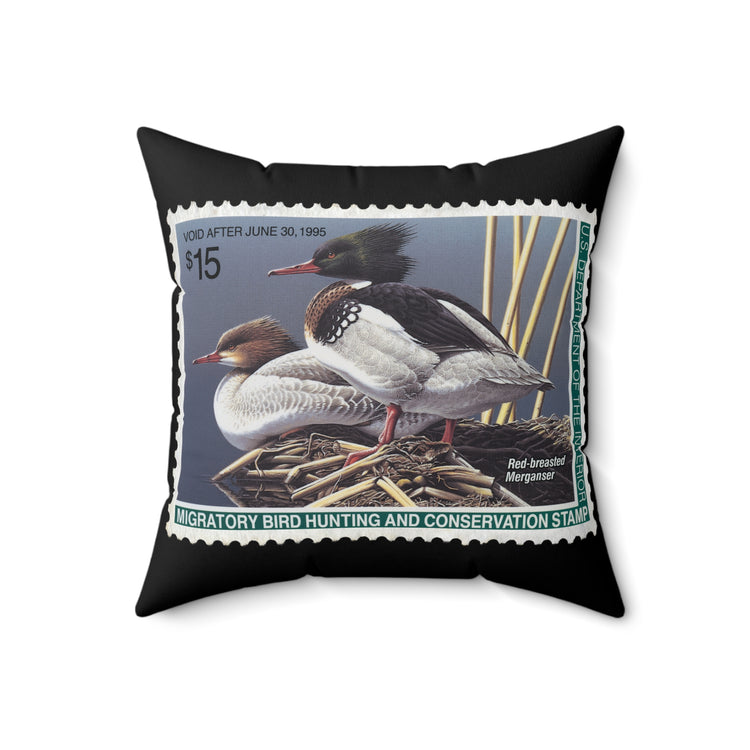 Official 1994-1995 Federal Duck Stamp - Black Pillow