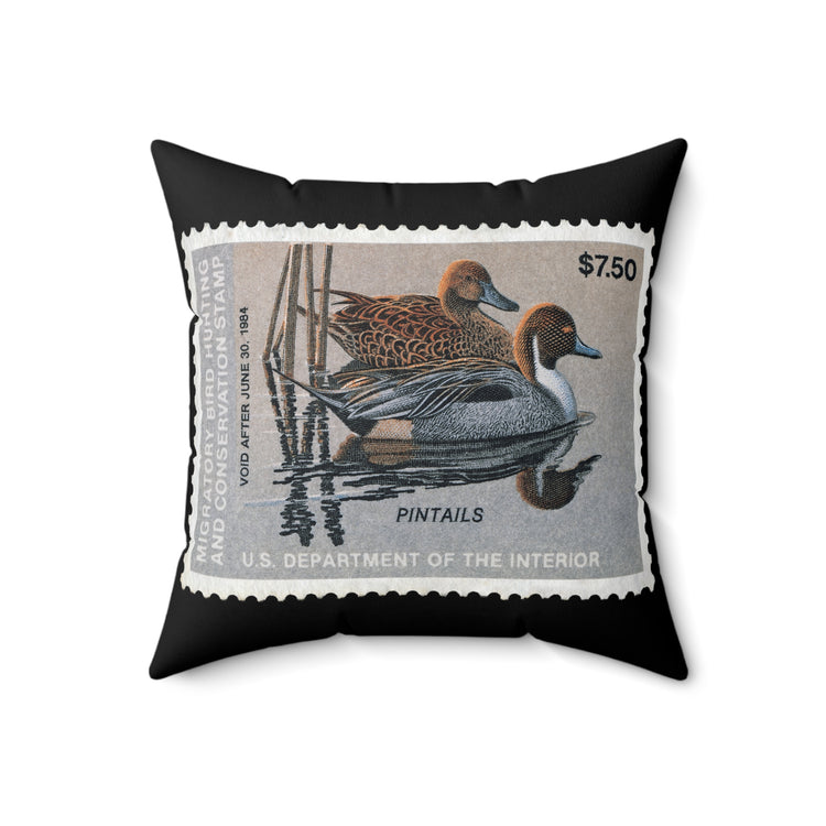 Official 1983-1984 Federal Duck Stamp - Black Pillow