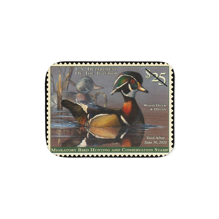 Official 2019-2020 Federal Duck Stamp - Sherpa Blanket